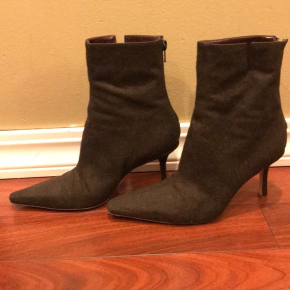 Jimmy Choo London brown fur ankle boots - Picture 3 of 6